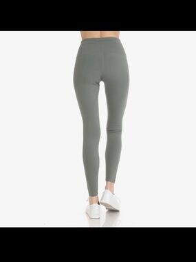 Leggings Depot Sage Green High-Rise Leggings - Women's